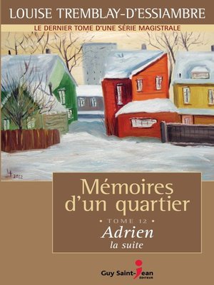 cover image of Adrien, la suite